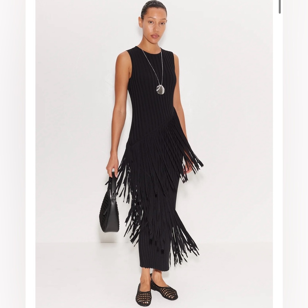 Simon Miller Spiral Dress in Black - Size Small - Brand New with Tags